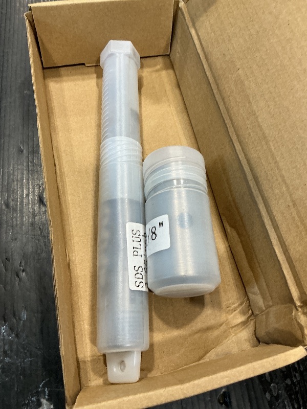 Photo 1 of 1-3/8" Concrete Hole Saw, 35mm Tungsten Steel Core Bit for Cinder Block, Brick, Rock, Plank Walls for Pipes or mini Split Lines, with SDS Plus Shank and 2 Center Positioning Drill Bits.