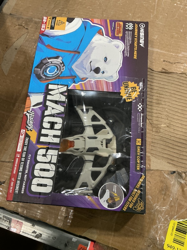 Photo 1 of **UNTESTED**
HISINGY MACH 500 Tiny Drones for Kids, Mini Micro Nano Indoor RC Quadcopter for Age 8-12 10-15 12-14,Kids Drone with LED Light,Optical Flow Positioning,3 Speeds,Toys Gifts for Teen Boys Girls