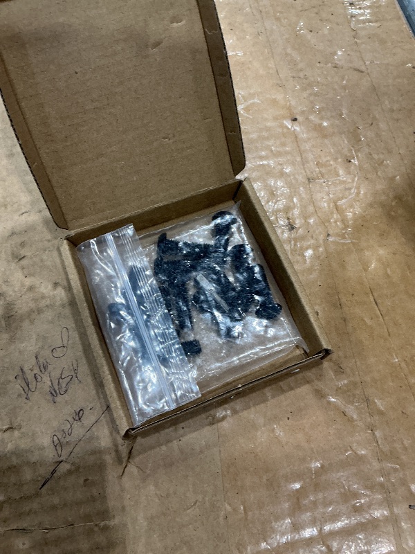 Photo 1 of (20 pcs) M8-1.25 x 25mm Button Head Torx Drive Machine Screws, Stainless Steel 304 (18-8) Security Screws, Anti-Theft Tamper Proof, Black Coated, T40 Drive Bit Included