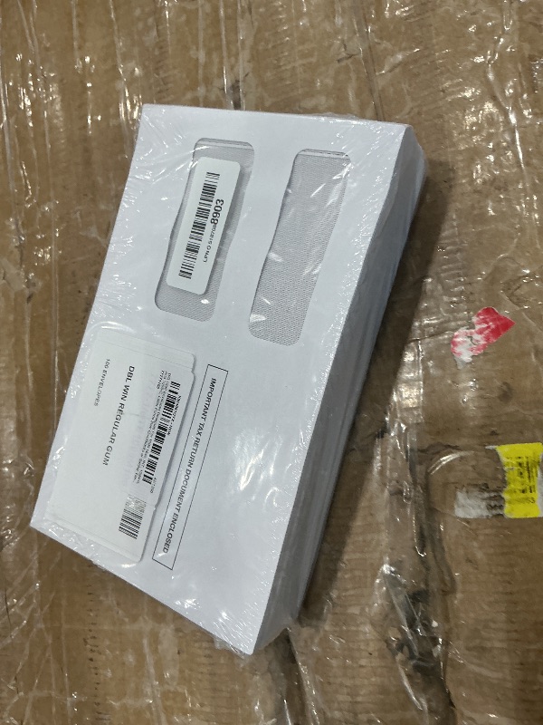 Photo 1 of 100 1099 Envelopes Designed For 1099 Misc, INT, 1099-R, And 1095-C, Laser Forms from Quickbooks or Similar Tax Software -Double-Window Security Envelope, Gummed Flap, 5 5/8 Inch x 9 Inch Pack of 100