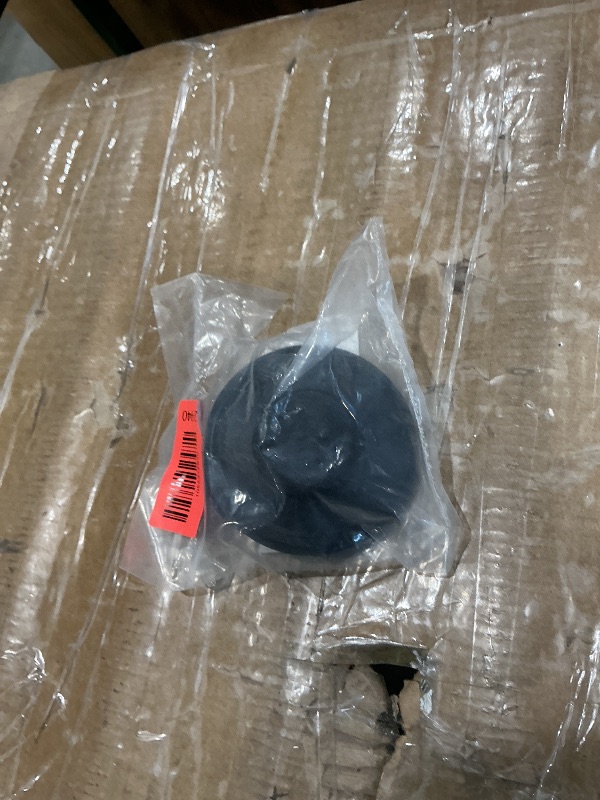 Photo 1 of (2 Pack) Exact Replacement for InSinkErator STP-PL/STPPL Black Rubber Sink Stopper for Garbage Disposal – Compatible with Standard 3-1/2" Drains from Kohler, Waste King, Whirlpool, and More