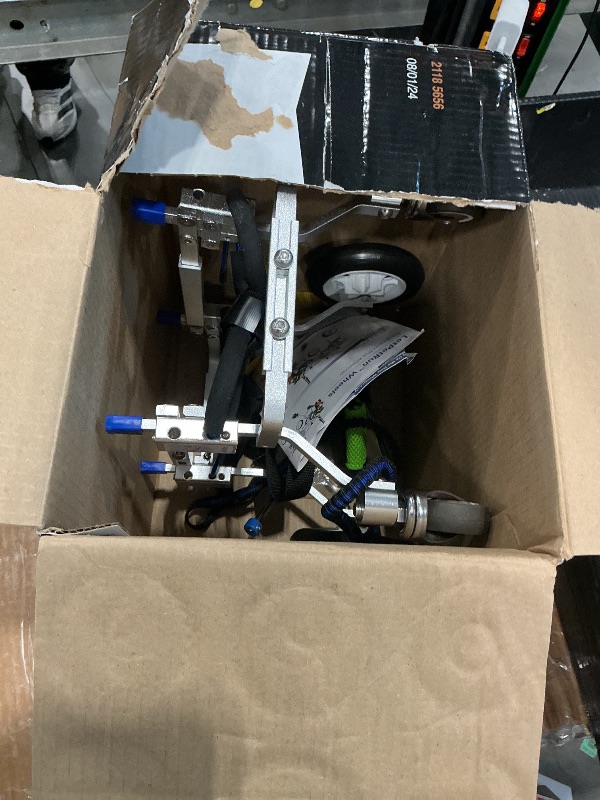 Photo 1 of *USED*
LetPetRun Four-Wheeled Adjustable Dog Wheelchair, Lightweight Mobility Bicycle Trailer for Disabled Pets, Easy to Assemble, Supports Walking and Exercise (XXS)