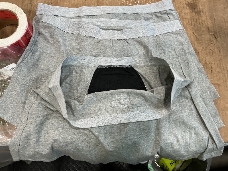 Photo 1 of  3-pack boxers in light gray