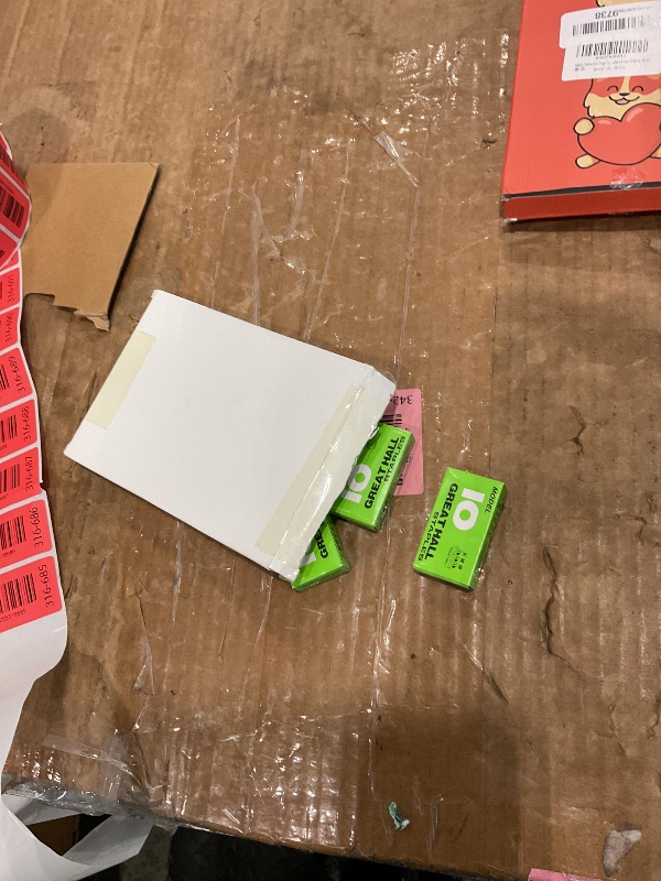 Photo 1 of 10000 Pcs 10# Mini Staples, 0.4 Inch x 0.2 Inch Stainless Steel Staples for Small Desk Top Stapler for Office and Home (10000, 10#)