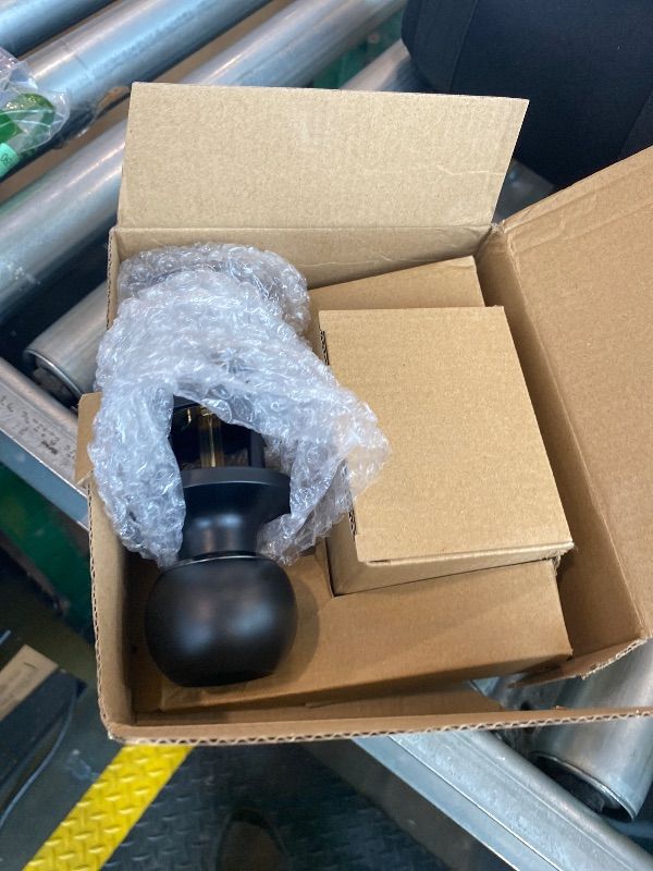 Photo 1 of ***ONLY ONE*** BESTTEN 2 Pack Keyed Same Exterior Door Knobs and Single Cylinder Deadbolts Combo Set, Keyed Alike Entry Door Knobs with Locks and Keys for Entrance and Front Door, Matte Black