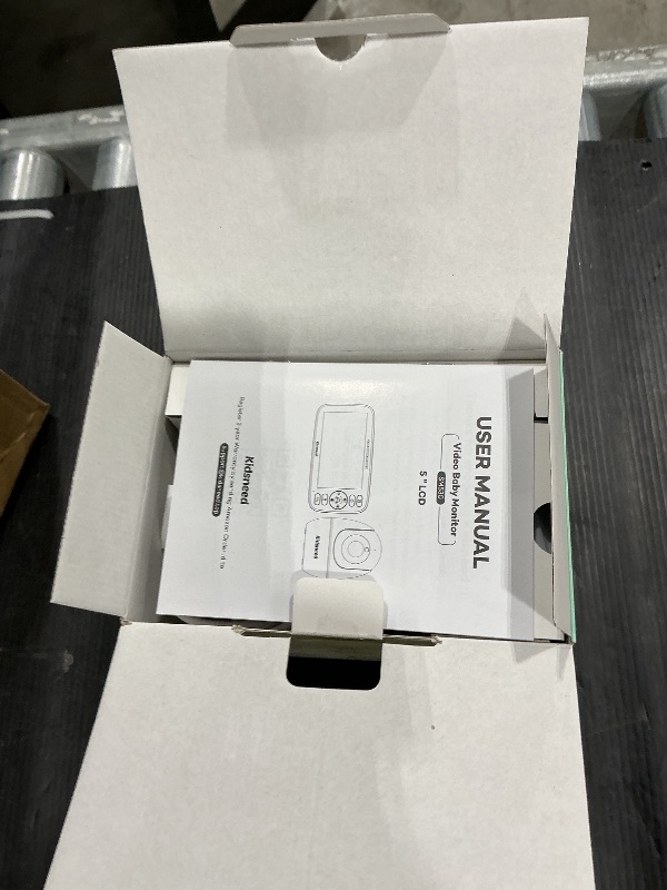 Photo 1 of *MINOR DAMAGE - USED*
Kidsneed Baby Monitor with Camera and Audio - 5 inch 720P Video Baby Monitor, No WiFi, 48H Battery Life, Night Vision, Two Way Talk, Remote Pan Tilt Zoom, Thermal Monitor?1000 ft Range ?530?