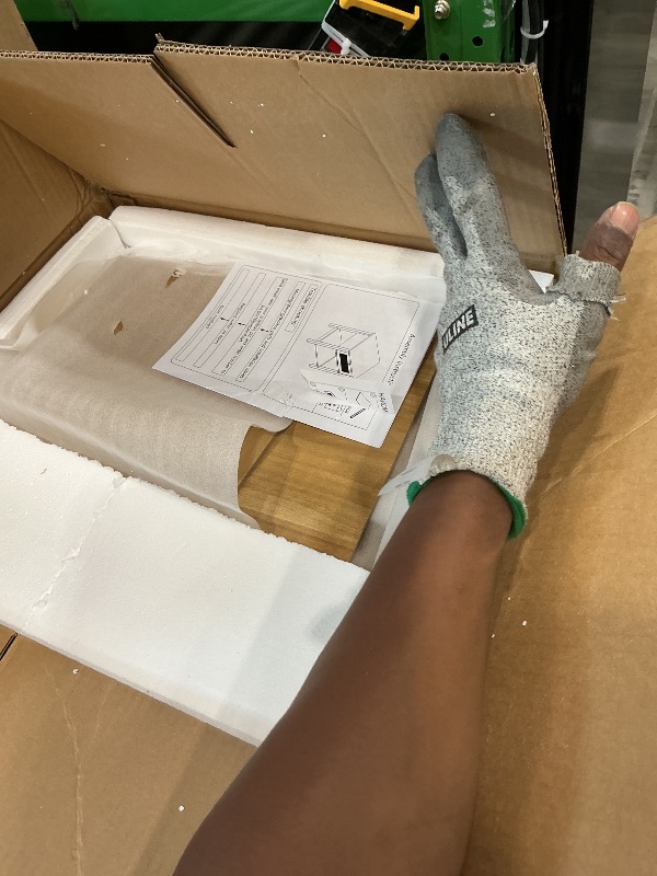 Photo 1 of ***ONLY ONE*** Jocoevol Rattan Nightstand, Boho Bedside Tables with Drawer Open Shelf, End Table with Solid Wood Legs for Living Room, Bedrooms - Caramel, 2 Pieces