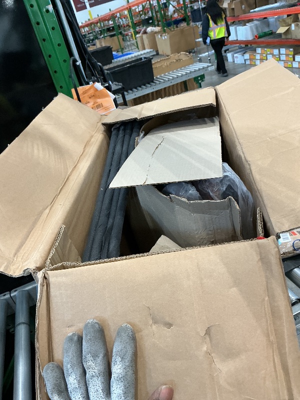 Photo 1 of *PARTIAL SET*
DUMOS 26 Inch Counter Height Bar Stools Set of 2, Modern Faux Leather High Barstools with Back and Metal Leg, Bar Chairs for Kitchen Island, Brown