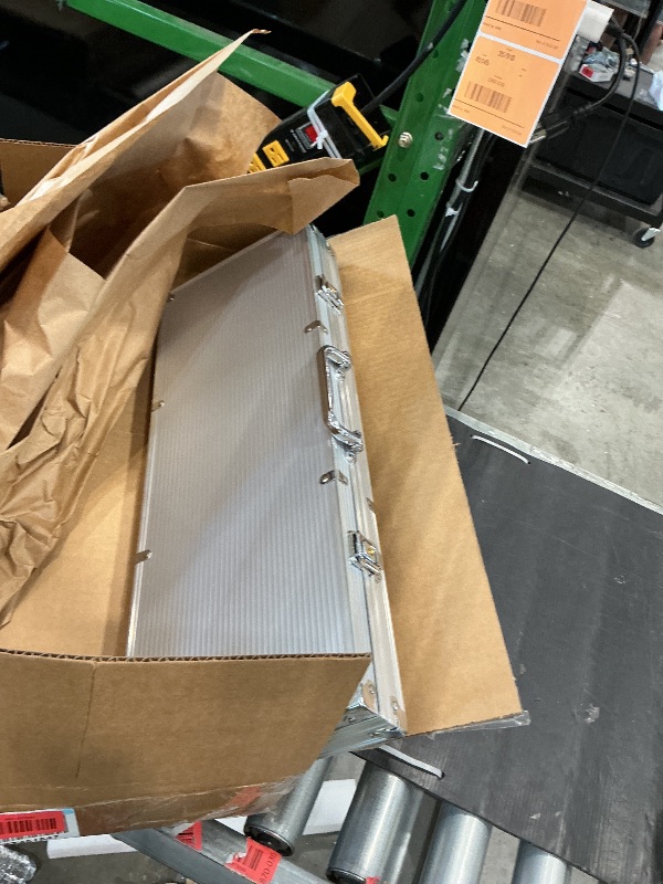 Photo 1 of **MISSED PARTS**
No table top 48-Inch Poker Table Top and 500 Chips Set – Foldable Topper with Space for 8 Players and Poker Chip Set with Case, Cards, and More by Trademark Poker
