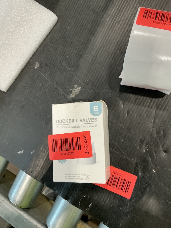 Photo 1 of [6-Count] Papablic Duckbill Valves, Replacement Milk Valves Compatible with Spectra S1 S2 & Medela Breast Pumps Parts Accessories, BPA & DEHP Free, Food-Grade Silicone, Easy to Clean, White