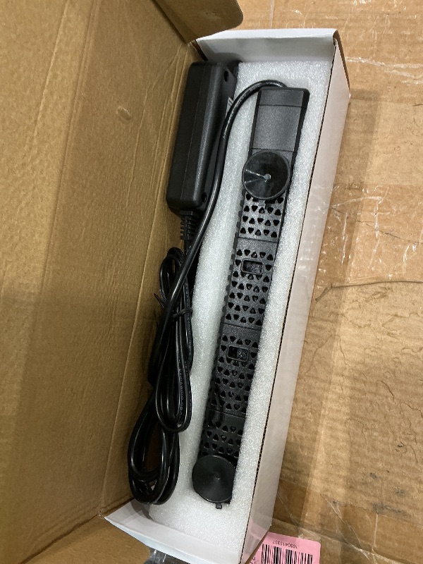 Photo 1 of **UNTESTED**
HiTauing Aquarium Heater, Upgraded 300W/500W Fish Tank Heater with Intelligent Leaving Water Automatically Stop Heating and Advanced Temperature Control System, Suitable for Saltwater and Freshwater