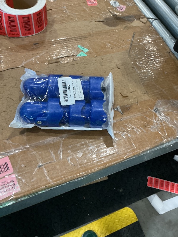 Photo 1 of 1.5" Trampoline Pole Caps,Trampoline Net Pole Caps,Trampoline Enclosure Pole Caps with Screw-in Bolts,Diameter 1.5 Inch, Set of 6