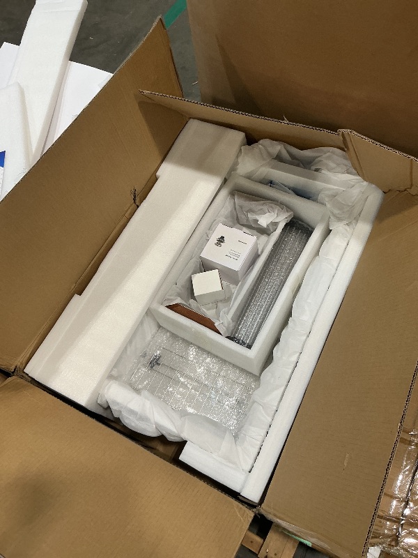 Photo 1 of ** sold as is no refund/return** see comments
Dcolora 33 In. Quartz Drop In Kitchen Sink, White Workstation Single Bowl Topmount Sink, Granite Composite Build, 33" X 22" X 10" #DC-0002GWT