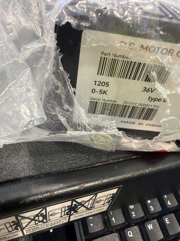 Photo 1 of **UNTESTED**
EZROAD 1205-117 36V 500A ITS Programmable DC Motor Controller Compatible with EZGO Club Car Golf Cart Compatible with Curtis 1204-032 1204-004 1204-009 1205-101 PMC Electric Vehicle Speed Control