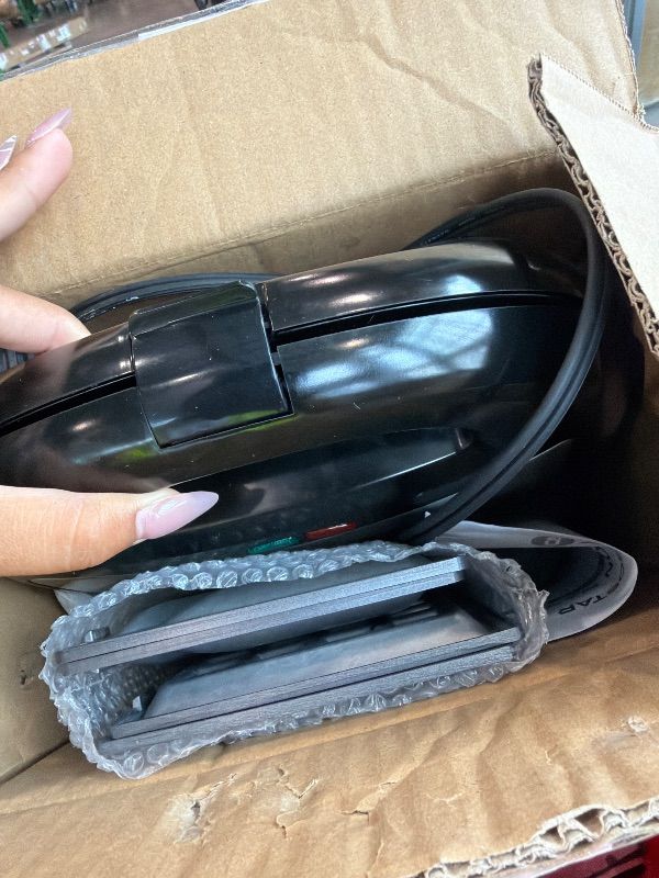 Photo 1 of *UNTESTED*
Aigostar Sandwich Maker Panini Press Grill, 3 in 1 Waffle Maker with Removable Non-stick Plates, Electric Grilled Cheese Maker, Portable Cool Touch Handle, Led Indicator Lights & Easy to Clean, 750W