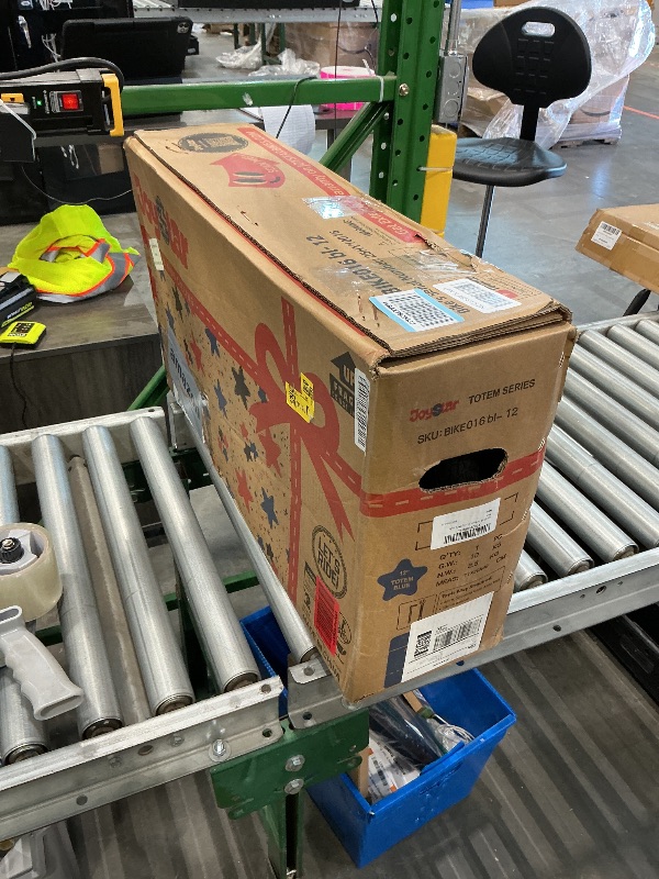 View 2 of ***MISSING PARTS*** JOYSTAR 12 Inch Kids Bike for 2 3 4 Years Old Boys Girls Toddlers Bikes with Training Wheels Gifts Children Bicycle BMX Style Blue