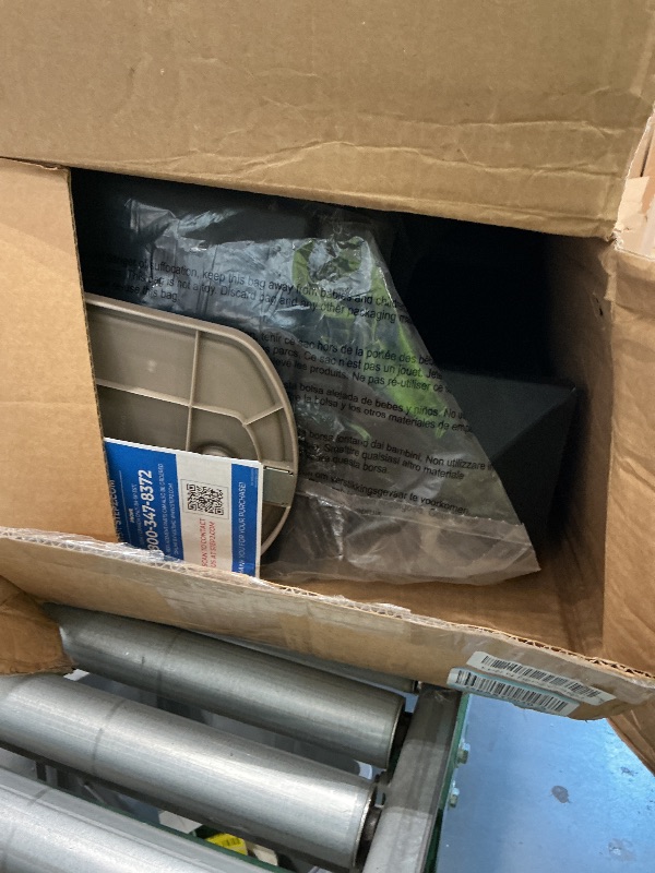 Photo 1 of **PLASTIC***Step2 Mailmaster Hudson Mailbox, Magnetic Door, Large Newspaper Holder, Heavy-Duty, Weather Resistant, Post Mounting Hardware Kit Included, Black