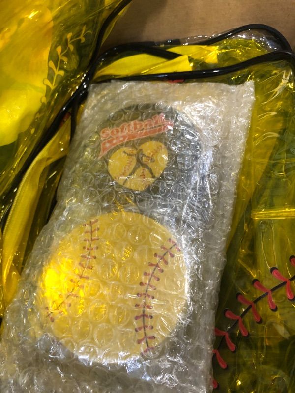Photo 1 of ** softball**
SilTriangle 48 Pcs Softball Gifts for Team Bulk Softball Party Favors Include PVC Cosmetic Bags Makeup Mirror Hair Scrunchies Detangling Brush Sports Accessories for Women Players Sports Lovers