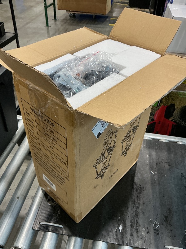 Photo 1 of **UNTESTED**
YSN 16'' Outdoor Wall Lights 2 Packs, Black Exterior Lighting Fixture Outdoor Sconce Lights, Waterproof Outside Lights for House with E26 Socket, Outdoor Lanterns for Porch, Garage, Farmhouse