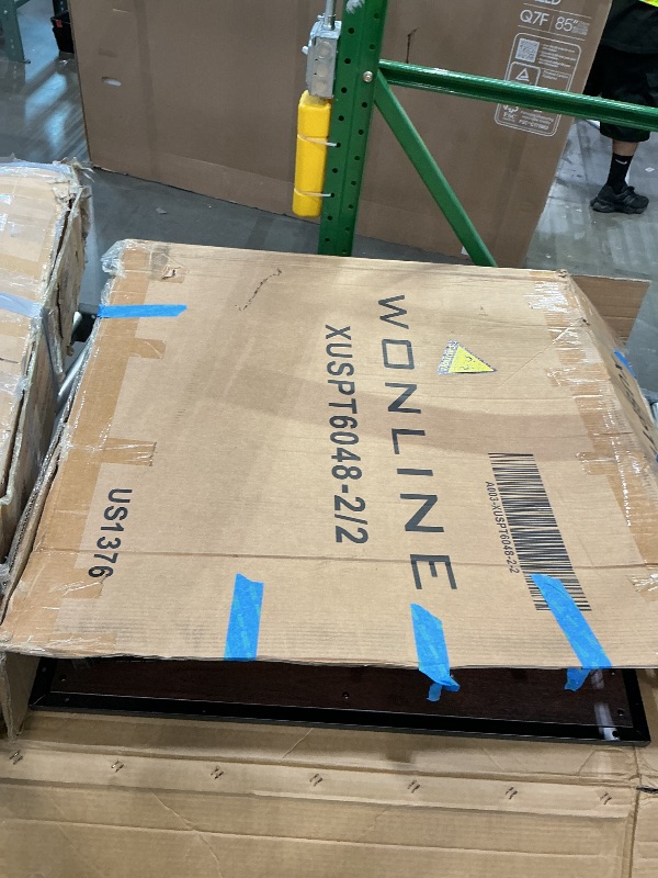 Photo 1 of ***PARTIAL SET*** Large Bird Cage for Parakeets Outdoor Bird Aviary Parrot Cage with Perch, Birdcage for Macaws Canaries Parrots Budgie Lovebirds-Black (2 Box Set)