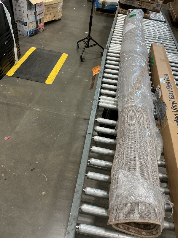 Photo 1 of *MINOR DAMAGE - USED*
Rugshop Bohemian Stripe Stain Resistant High Traffic Living Room Kitchen Bedroom Dining Home Office Area Rug 7'10" x 10' Beige