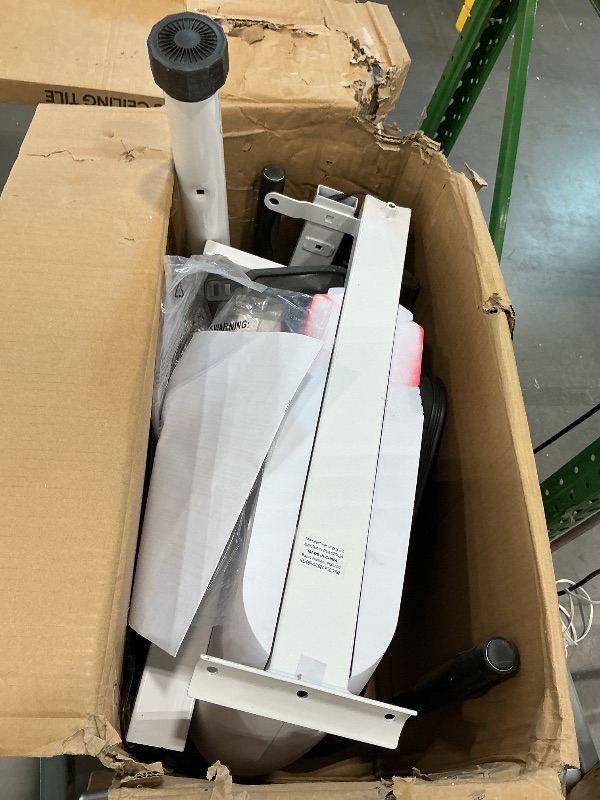 Photo 1 of *MISSING PARTS*
Marcy Recumbent Exercise Bike with Magnetic Resistance and Pulse Sensor NS-908R White 30.50 x 11.50 x 21.50 inches