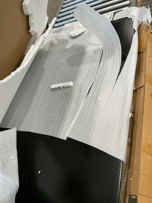 Photo 1 of *UNTESTED*
DELAVIN 59 Inch Large Solid Wood Dining Table for 4-6 People, Modern Oak Kitchen Table for 6, Farmhouse Rectangle Dining Room Table for Dining Room, Living Room, Easy Assembly, Black