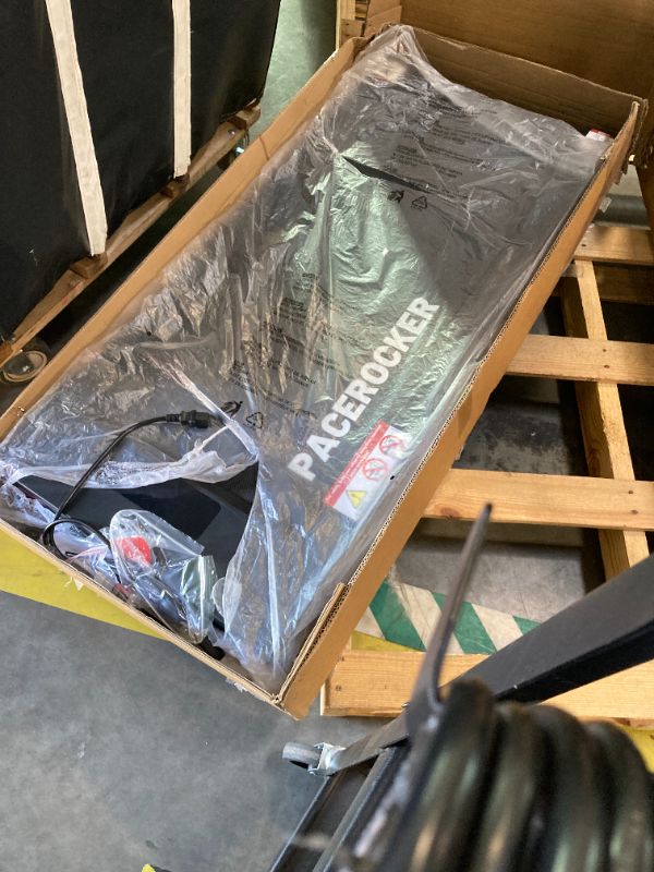 Photo 1 of ***UPDATED 5/2***PACEROCKER Walking Pad Treadmill - 12% 9-Level Auto Incline System - 450 lbs Heavy Duty Capacity (204.1 kg) - Bluetooth Speaker - LED Display - Under Desk Design - 5 MPH (8 km/h)