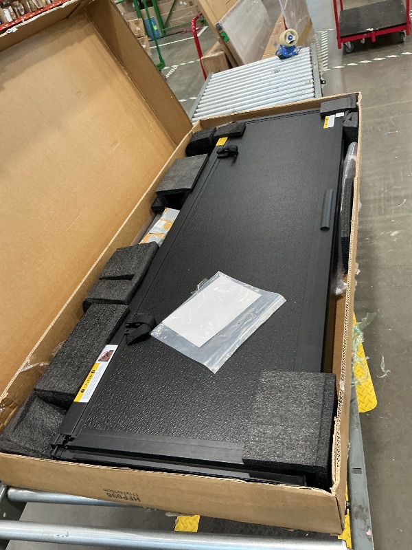 Photo 1 of **MAJOR DAMAGE**
King Low Profile Flip Up Truck Bed Tonneau Cover for 2022-2026 Toyota Tundra 5' 6" Bed w/OE Rail System (66.7")