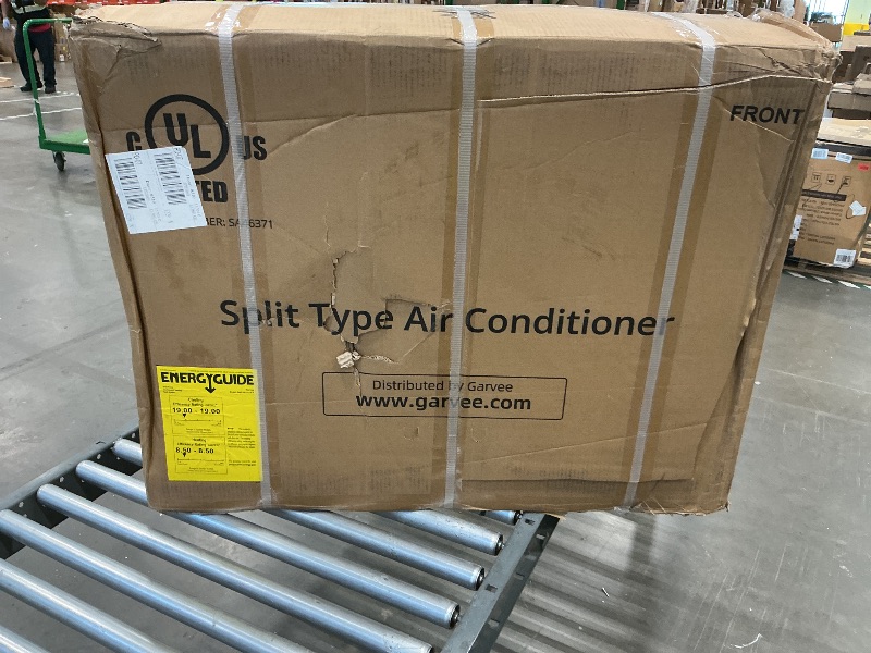 Photo 1 of *PARTIAL SET*
18000 BTU Mini Split Air Conditioner,19 SEER2 Ductless Inverter AC w/ 230V, Cool Up to 1250 Sq. Ft with Heat Pump System,White
