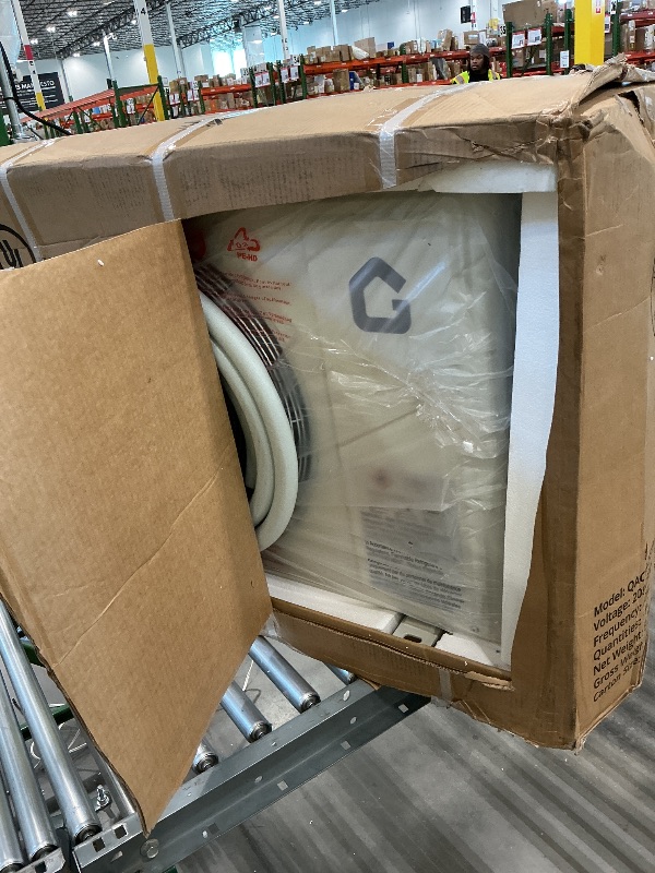 Photo 1 of *PARTIAL SET*
18000 BTU Mini Split Air Conditioner,19 SEER2 Ductless Inverter AC w/ 230V, Cool Up to 1250 Sq. Ft with Heat Pump System,White