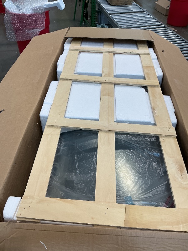 Photo 1 of KoolMore Commercial Ice Cream Freezer Display Case with 6 Storage Baskets and Clear, Sliding Lid for Convenient Stores, Gas Stations, or Business Use, Large 20 cu. ft. Capacity (MCF-20C)