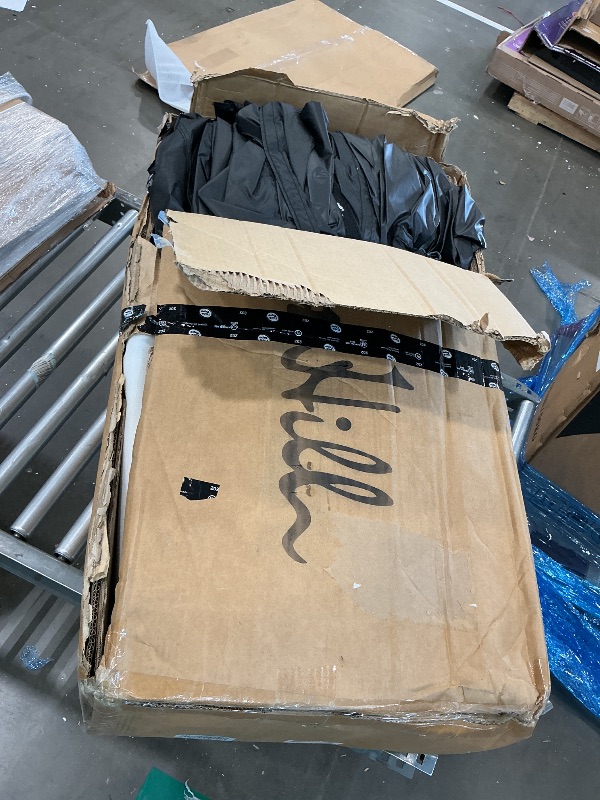 Photo 1 of ***MAJOR DAMAGE*** Golf Simulator Enclosure Net, 10 X 8 Ft Golf Sim Net Kit with Premium Triple Layer Impact Screen