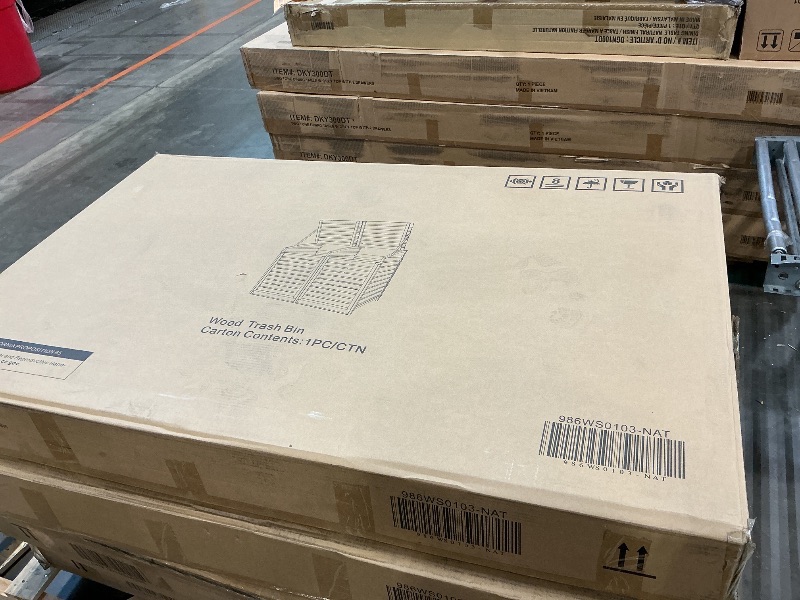 Photo 1 of ****UPDATED 4/24****Wood trash bin