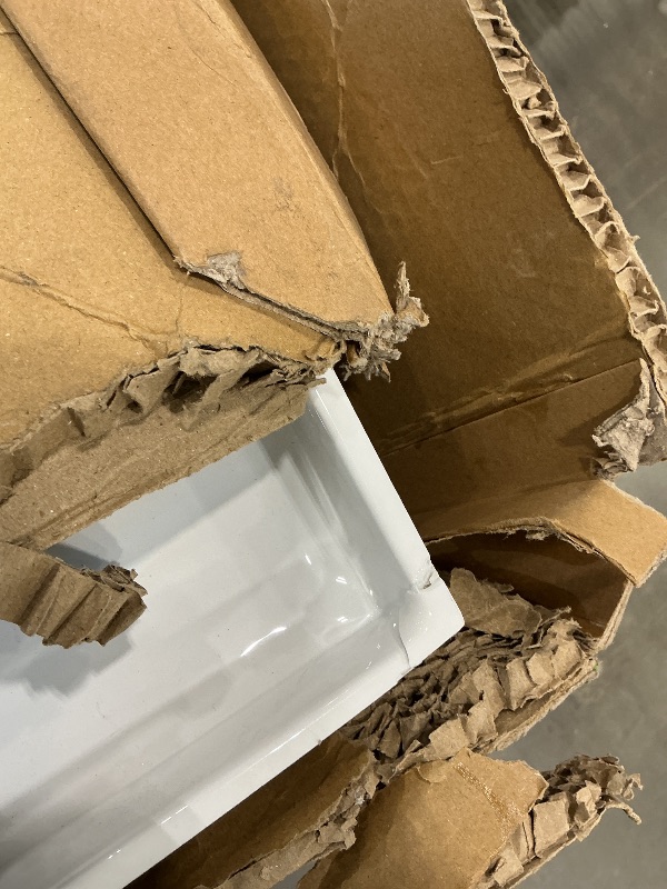 Photo 1 of *MAJOR DAMAGE*
Fine Fixtures Single Threshold Acrylic Shower Base - Non-Slip Textured Surface, Durable Shower Floor Pan 54" x 32" for Easy Installation, White Color for Modern Bathrooms