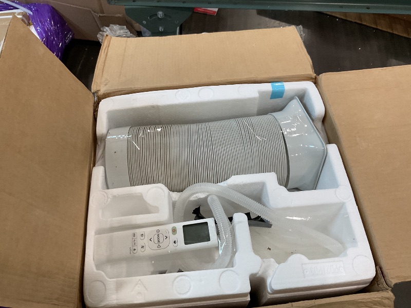 Photo 1 of [UNTESTED] 14,000 BTU Portable Air Conditioner Cools Up to 700 Sq.Ft, 3-IN-1 Energy Efficient Portable AC Unit with Remote Control & Installation Kits for Large Room, Campervan, Office, Temporary Space