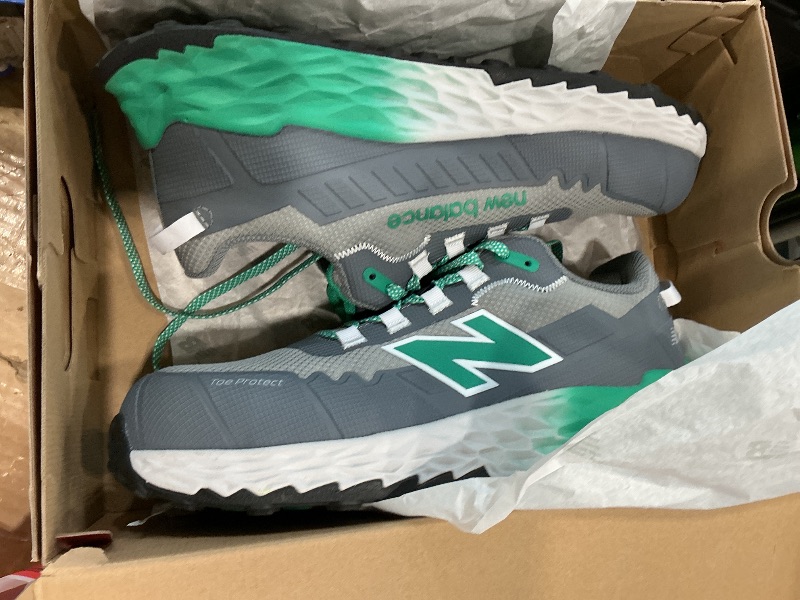 Photo 1 of **MAJOR DAMAGE**
New Balance Fresh Foam Cremorne Composite Toe Safety Shoes for Men - Non Slip, Electrical Hazard - Green, Low Rise