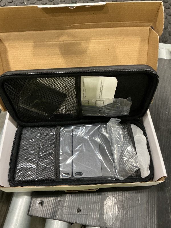 Photo 1 of ** SOLD AS IS, NO REFUND/RETURN** SEE COMMENTS!
Foldable Keyboard and Mouse, EDJO Folding Keyboard Mouse Combo with Portable Case, 2.4G Wireless & Bluetooth, USB-C Rechargeable Travel Combo for Windows, Mac OS, iOS, Android PC/Laptop (Black)