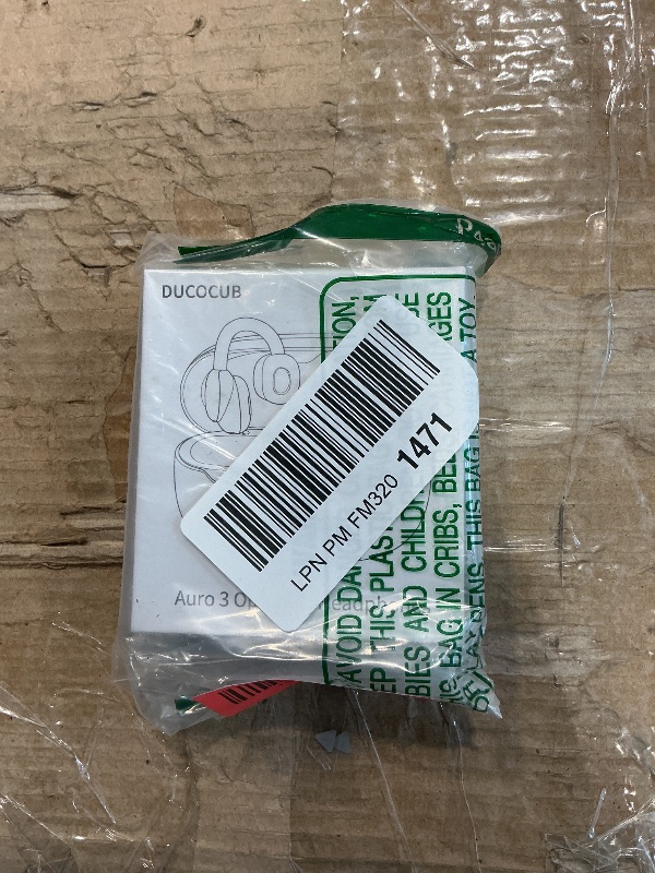 Photo 1 of *UNTESTED*
Open Ear Earbuds Wireless Clip on Headphones Bluetooth 5.4 Ear Buds with DNN Noise Cancelling, 48H Playtime, Low Latency, Fashion Design, Secure Fit, Crystal-Clear Sound for Sports Music & Calls