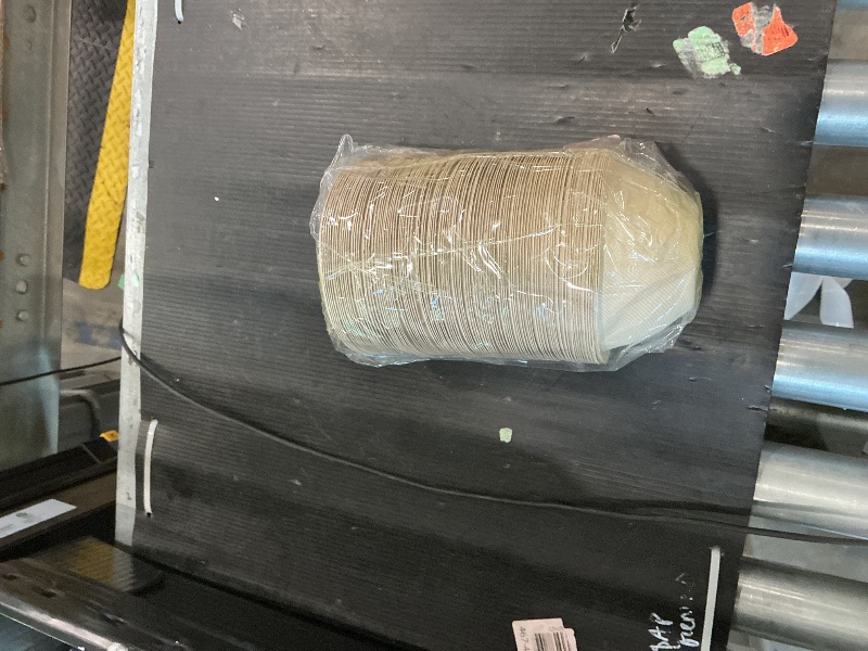 Photo 1 of 100 Pack 8oz Compostable Paper Bowls,Heavy-Duty Disposable Natural Bagasse Bowls,Biodegradable Soup Bowls,Eco-Friendly,Heat Resistant,for Ice Cream,Salad,Soup,Snack,Dessert,Pasta,Hot or Cold Use