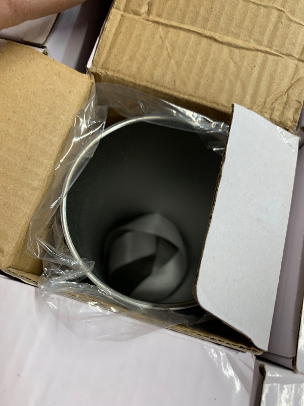 Photo 1 of (missing lids and some cups)(see all images) 50 Pack Sublimation Tumblers 20 oz Skinny bulk,Stainless Steel Double Wall Insulated Straight Sublimation Tumbler Cups Blank