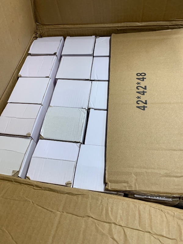 Photo 1 of (missing lids and some cups)(see all images) 50 Pack Sublimation Tumblers 20 oz Skinny bulk,Stainless Steel Double Wall Insulated Straight Sublimation Tumbler Cups Blank