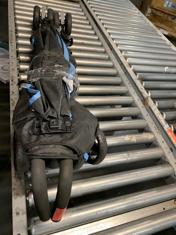 Photo 1 of ***(STOCK PHOTO FOR REFERENCE ONLY/ BLUE/ HEAVILY USED)***Ingenuity 3D Mini Convenience Stroller – Lightweight Stroller with Compact Fold, Multi-Position Recline, Canopy with Pop Out Sun Visor and More – Umbrella Stroller for Travel, Blue