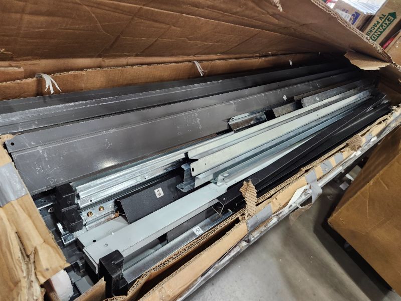 Photo 1 of (incomplete)(missing pieces) YOPTO 4x8 FT Outdoor Storage Shed,Lean to Metal Shed W/Floor Included,Garden Storage Shed W/Lockable Door