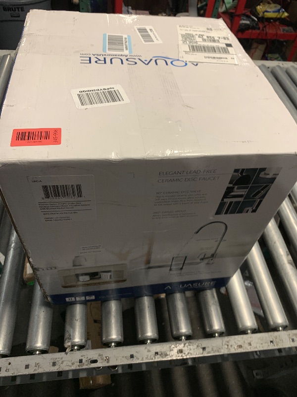 Photo 1 of (incomplete)(sold for parts only) Aquasure Premier 4-Stage RO Reverse Osmosis Under Sink Drinking Water Filtration System | Removes 99% of Contaminants 
