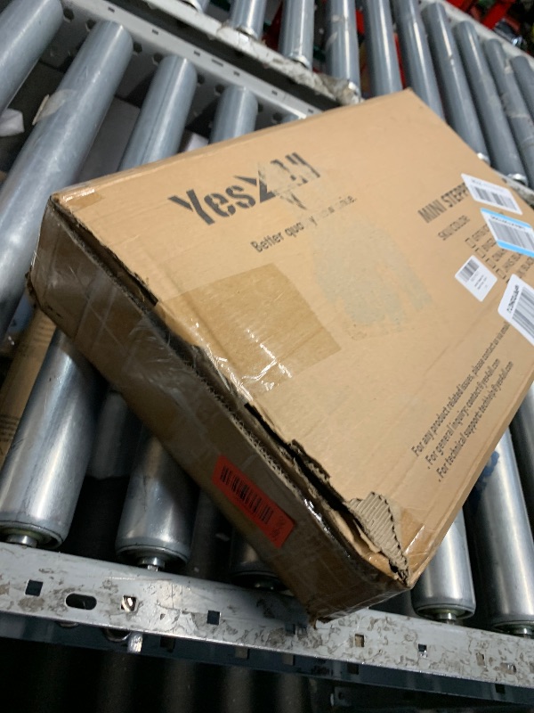 Photo 1 of (MISSING A LEG) Yes4All 18.9" Aerobic Exercise Step Platform with 2 Risers, Adjustable Height Workout Stepper 3" 5.1" for Home Gym