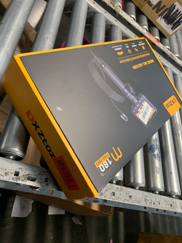 Photo 1 of ***(PARTS ONLY/ MAJOR DAMAGE/ NON FUNCTIONAL)*** ARTICULATING ARM DOESN'T WORK** DXZtoz 10FT Articulating Borescope, Inspection Camera with 0.33in Two-Way Steering Snake Camera, Waterproof 1080P Endoscope with Light for Mechanics Electriction Wall Pipe In