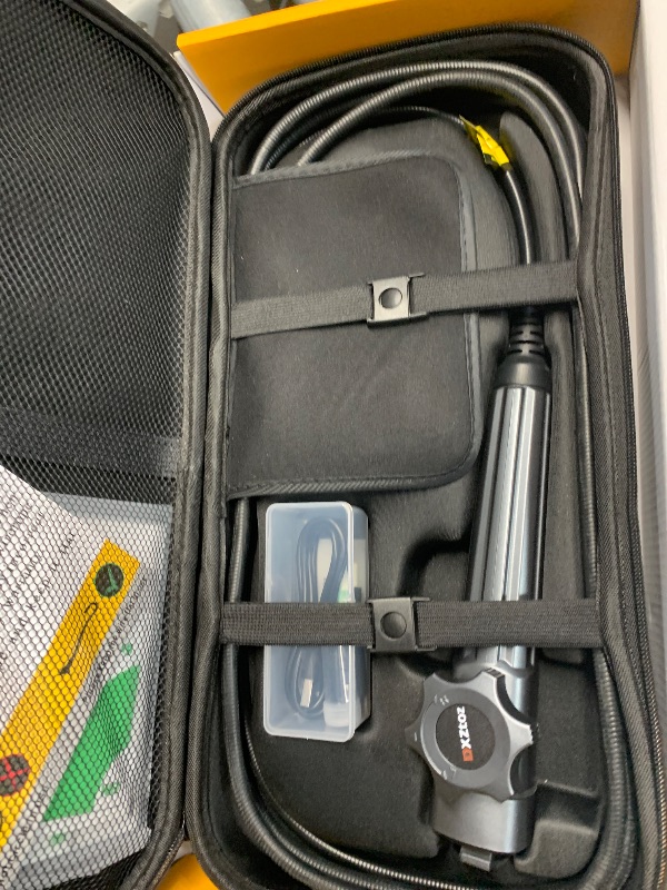 Photo 1 of ***(PARTS ONLY/ MAJOR DAMAGE/ NON FUNCTIONAL)*** ARTICULATING ARM DOESN'T WORK** DXZtoz 10FT Articulating Borescope, Inspection Camera with 0.33in Two-Way Steering Snake Camera, Waterproof 1080P Endoscope with Light for Mechanics Electriction Wall Pipe In