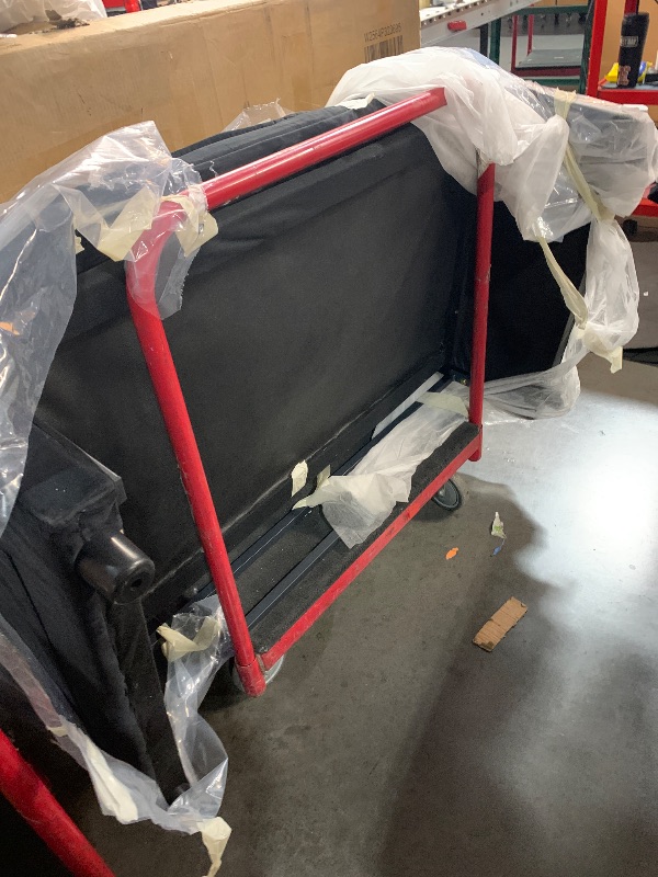 Photo 1 of (see all images) (truck/trailer pick up) Ginfids 52-Inch 3 in 1 Convertible Sofa Bed, Pull Out Couch, Modern Velvet Pillow for Living Room, Bedroom. (Black)