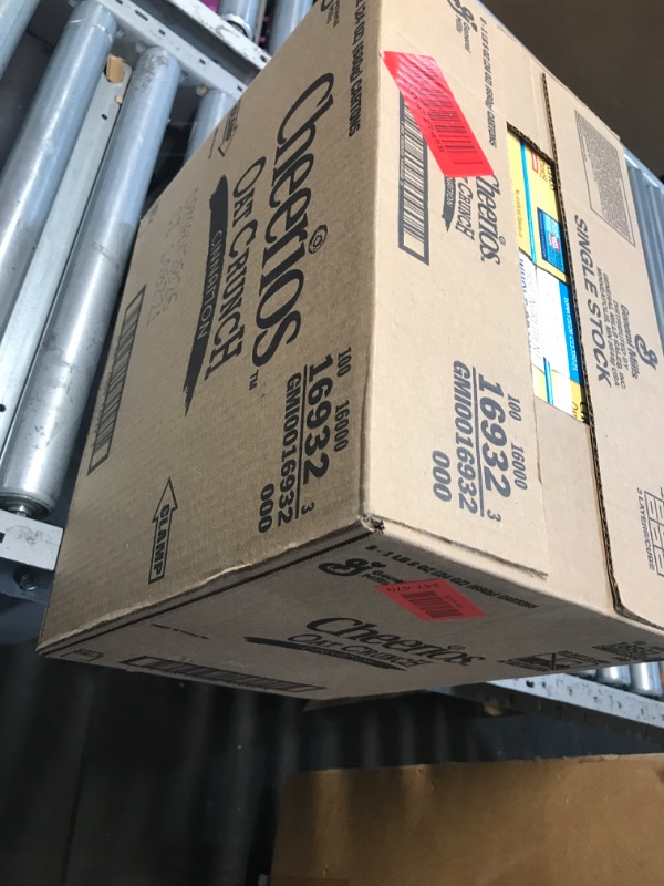 Photo 1 of (8 pack) Cheerios Oat Crunch Cinnamon Breakfast Cereal, Made with Whole Grain, Family Size, 24 oz
